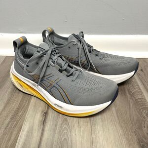 ASICS Sneakers Men’s 9 Gray Gel-Nimbus 26 FF Blast+ Pure Gel Lace Up